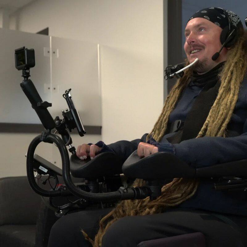 RAP-AAPR-WCT-2-30BU RAM® Rugged Quick Release Wheelchair 2-Point Base with Ball