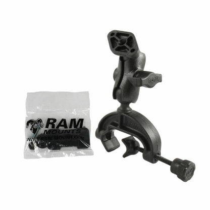 RAM Yoke Clamp Base with Diamond Plate - Composite - Short Arm