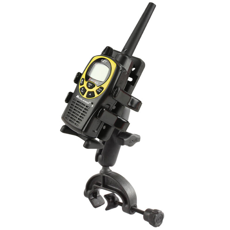 RAP-B-121-UN4U Composite Clamp Mount with Universal Finger Grip Holder