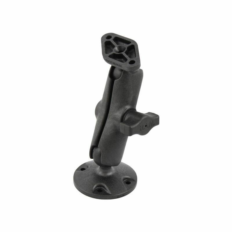 RAP-B-138U RAM® round base and diamond base with composite arm