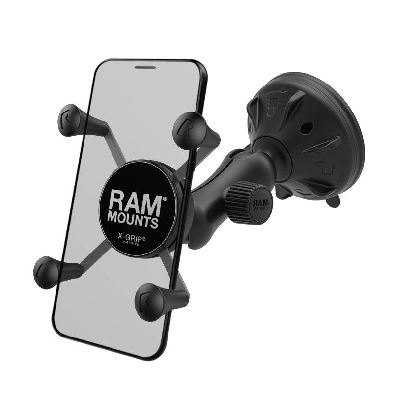 RAM X-Grip Universal SmartPhone Cradle - Low Profile Suction Cup Base