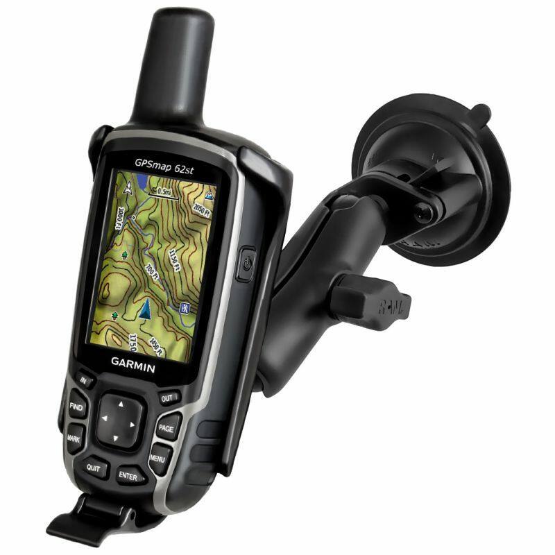 RAP-B-166-GA41 RAM® Twist-Lock™ Composite Suction Cup Mount for Garmin Astro 320 + More