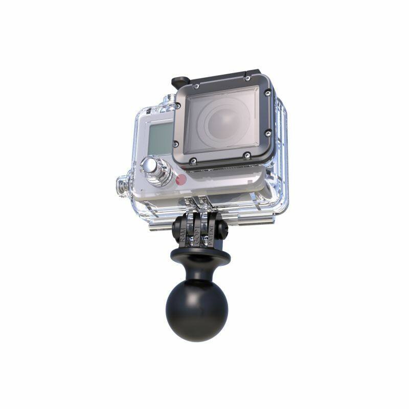 RAM Action Camera / GoPro Mount with Tough Pole and Spline Post - 914mm
