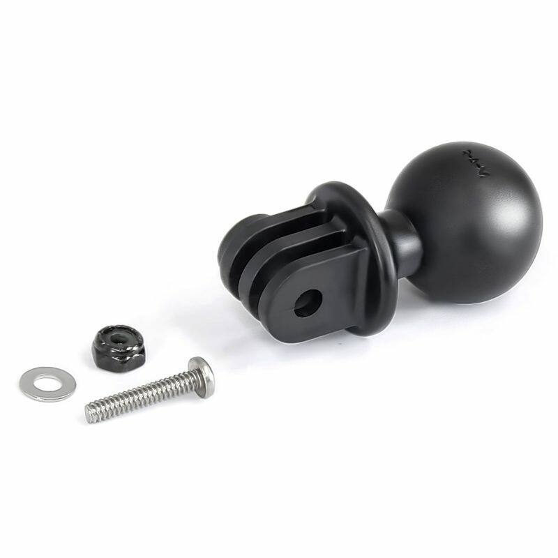 RAM Action Camera / GoPro Mount with Tough Pole and Spline Post