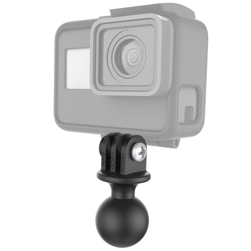 RAP-202-GOP1U RAM® Action Camera Adapter  with camera