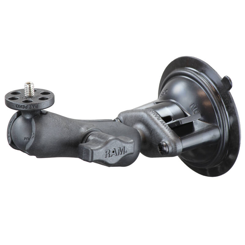 RAM Camera Adaptor with Suction Cup Base - Composite - 1/4"-20 camera thread