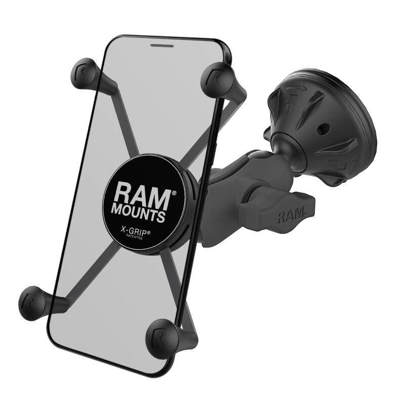 RAP-B-224-2-A-UN10U RAM® X-Grip® Large Phone Mount with Low-Profile Composite Suction Cup Base
