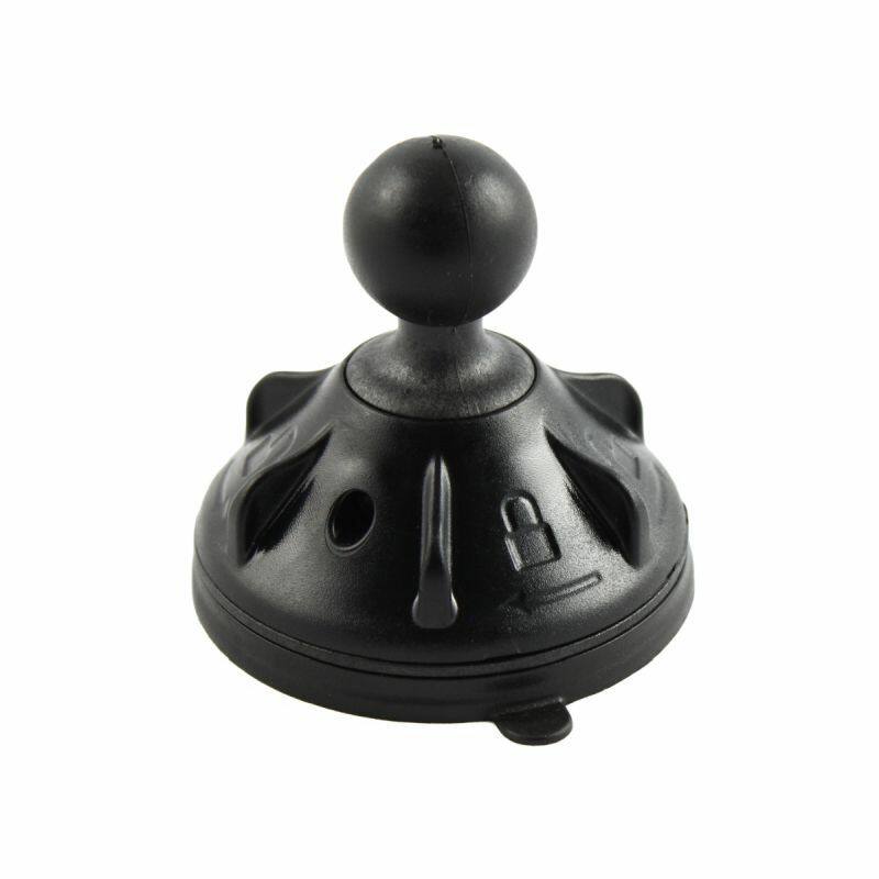 RAM Suction Cup Base - with Diamond Base and Short Arm - Twist-Lock - B Series
