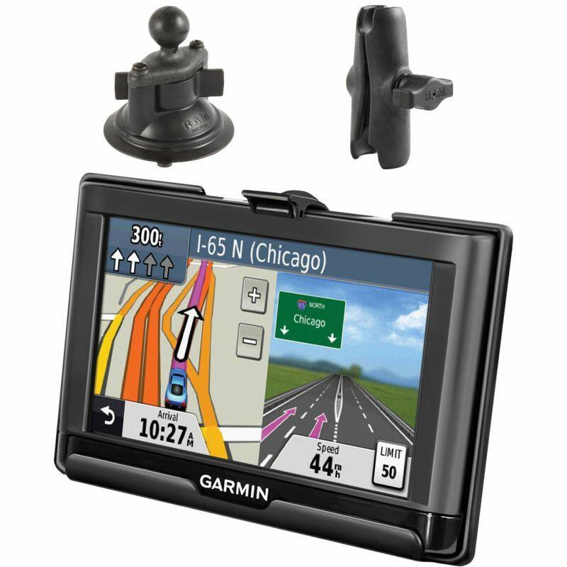 RAM Garmin Cradle - nuvi 42, 42LM, 44 & 44LM - with Suction Cup Base
