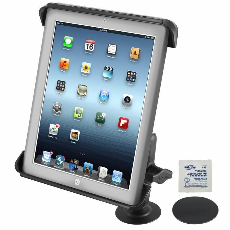 RAP-B-378-TAB-LG RAM® Tab-Tite™ Mount with Flex Adhesive Base for Large Tablets