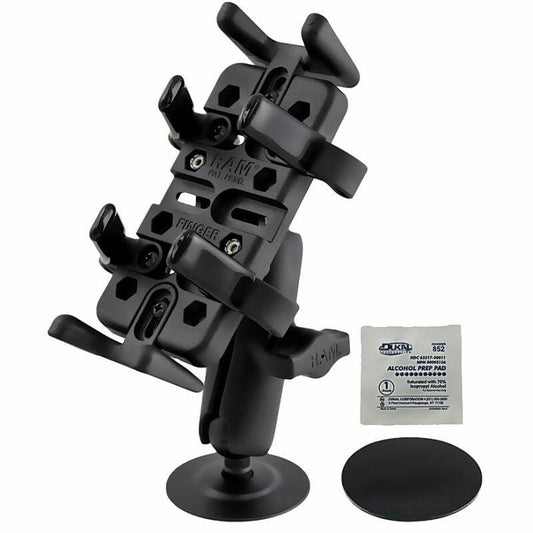 RAP-B-378-UN4 RAM® Finger-Grip™ Universal Holder with Adhesive Flex Base