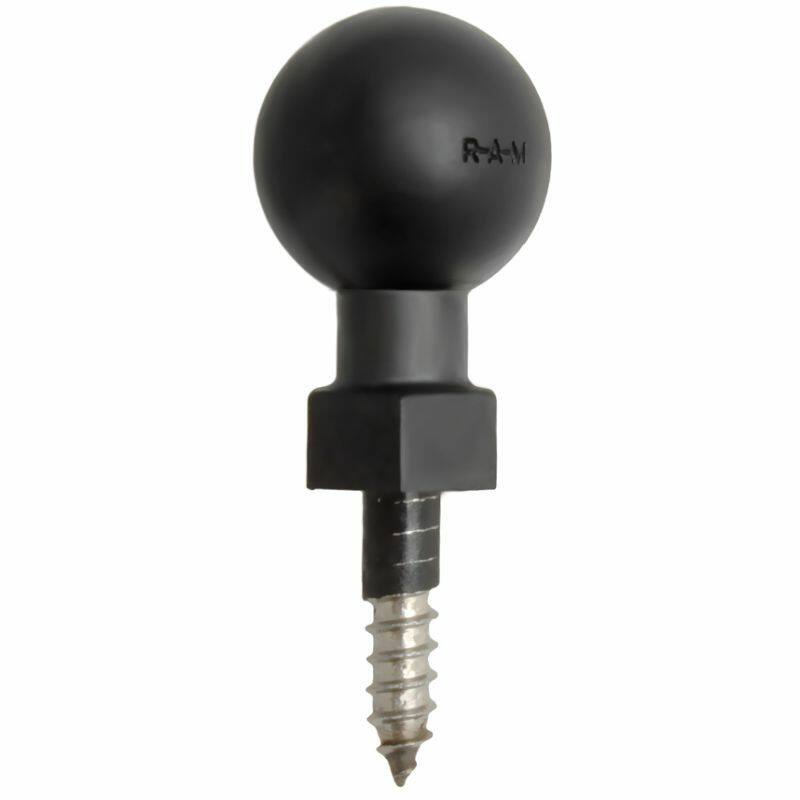 RAP-B-379U-25201L RAM® Tough-Ball™ with 1/4"-20 Lag Bolt