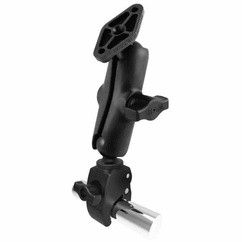 RAP-B-400-238U RAM® Tough-Claw™ Small Clamp Mount with Diamond Plate (Composite)