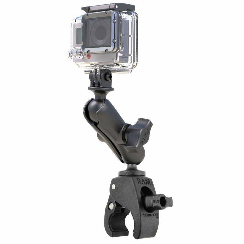 RAM Action Camera / GoPro Mount with Tough-Claw Base (Small) - composite