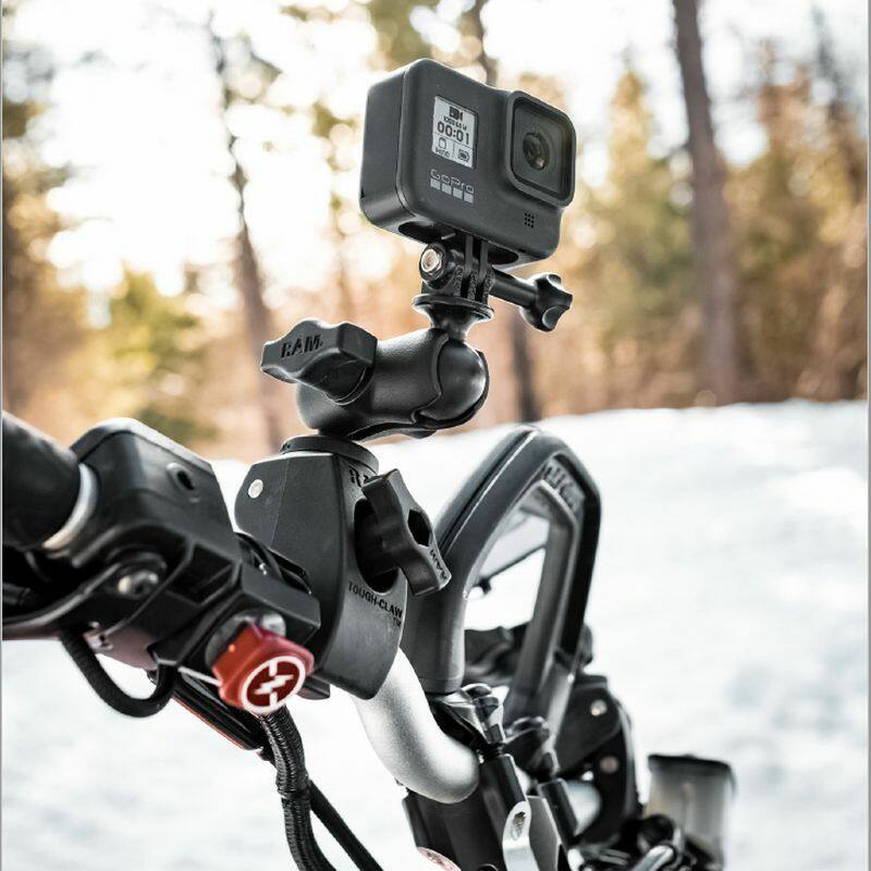 RAM Action Camera / GoPro Mount with Tough-Claw Base (Small) - composite