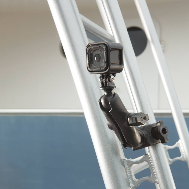 RAM Action Camera / GoPro Mount with Tough-Claw Base (Small) - composite