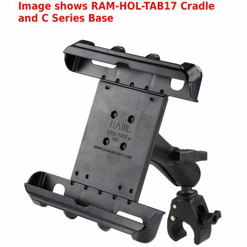 RAP-B-400-TAB3U RAM® Tab-Tite™ for iPad 1-4 with Small RAM® Tough-Claw™