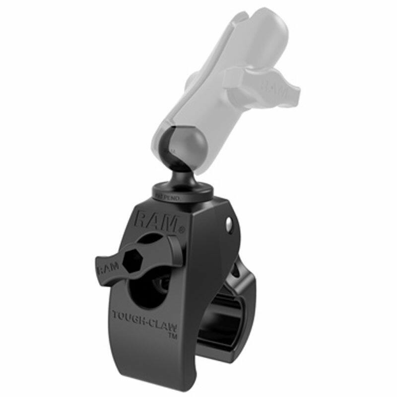 RAP-B-404U RAM® Tough-Claw™ Medium Clamp Base with clear arm