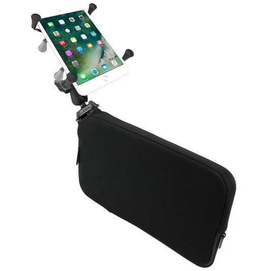 RAM-B-407-201-C-UN8U RAM® X-Grip® 7-8" Tablet Mount with RAM® Tough-Wedge™ Base - Long Arm