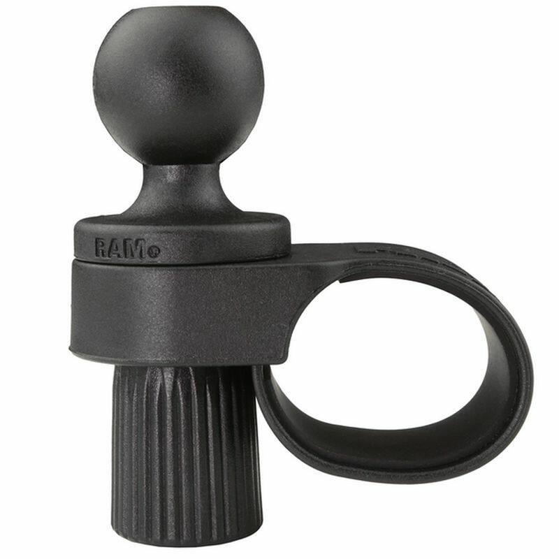 RAP-B-460U RAM® Tough-Strap™ Handlebar Ball Base side view