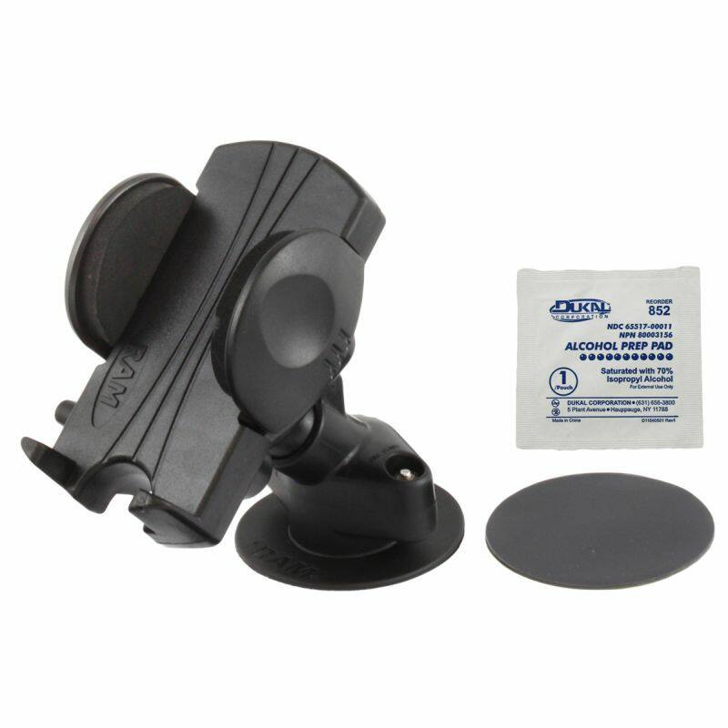 RAP-SB-178-UN1U RAM® Flex Adhesive Dashboard Mount with Spring Loaded Phone Holder