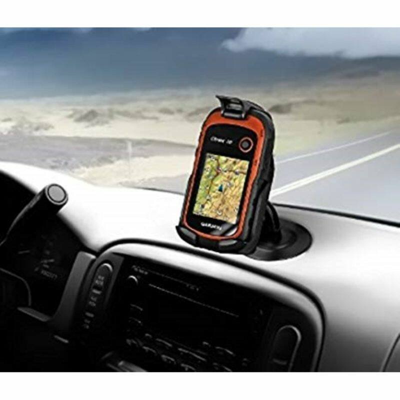 RAP-SB-180-GA48 RAM® Lil Buddy™ Adhesive Dash Mount for Garmin Approach & eTrex 10/20/30 on dashboard