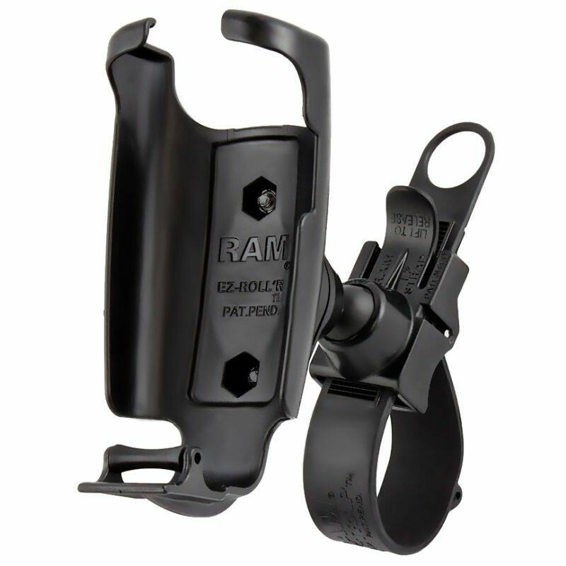 RAP-SB-187-GA41 RAM® EZ-Strap™ Rail Mount for Garmin Astro 320, GPSMAP 62 & 64 Series - empty