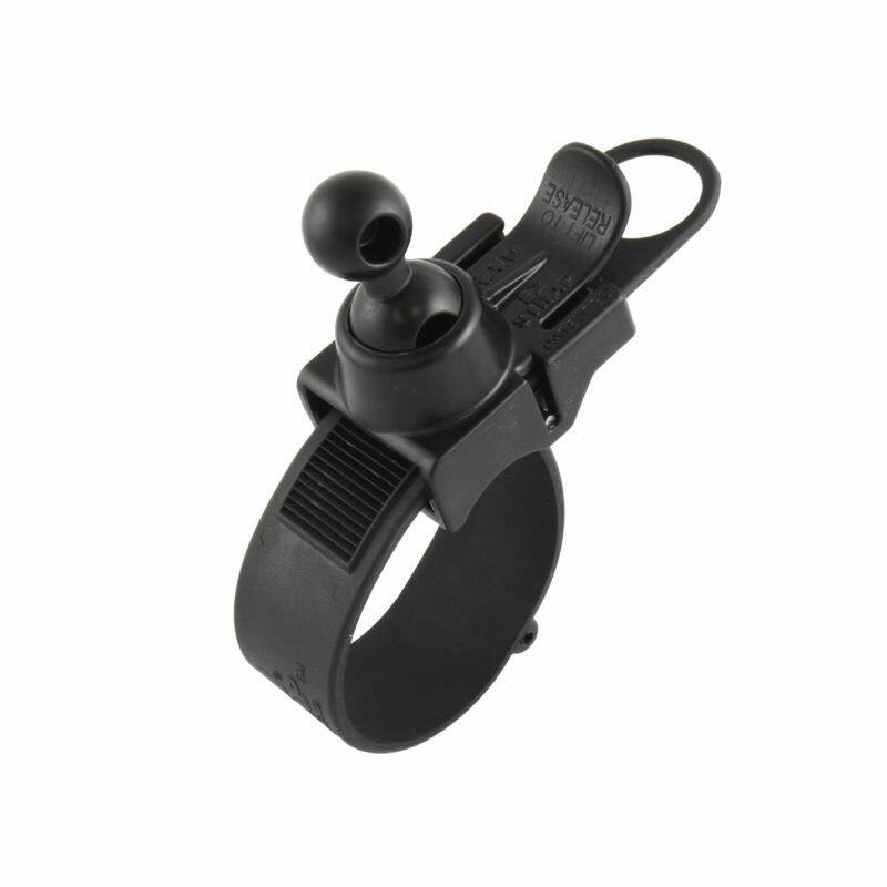 RAP-SB-187GU RAM® EZ-Strap™ Rail Mount with Short RAM® to Garmin Double Ball Adaptor