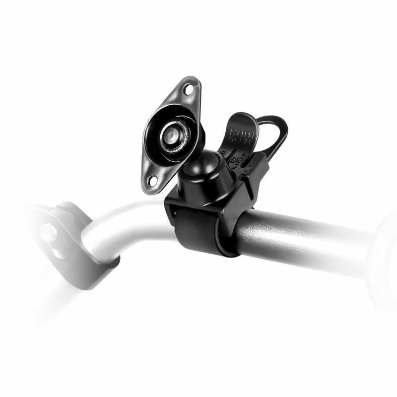 RAP-SB-187 RAM® EZ-Strap™ Rail Mount on bars