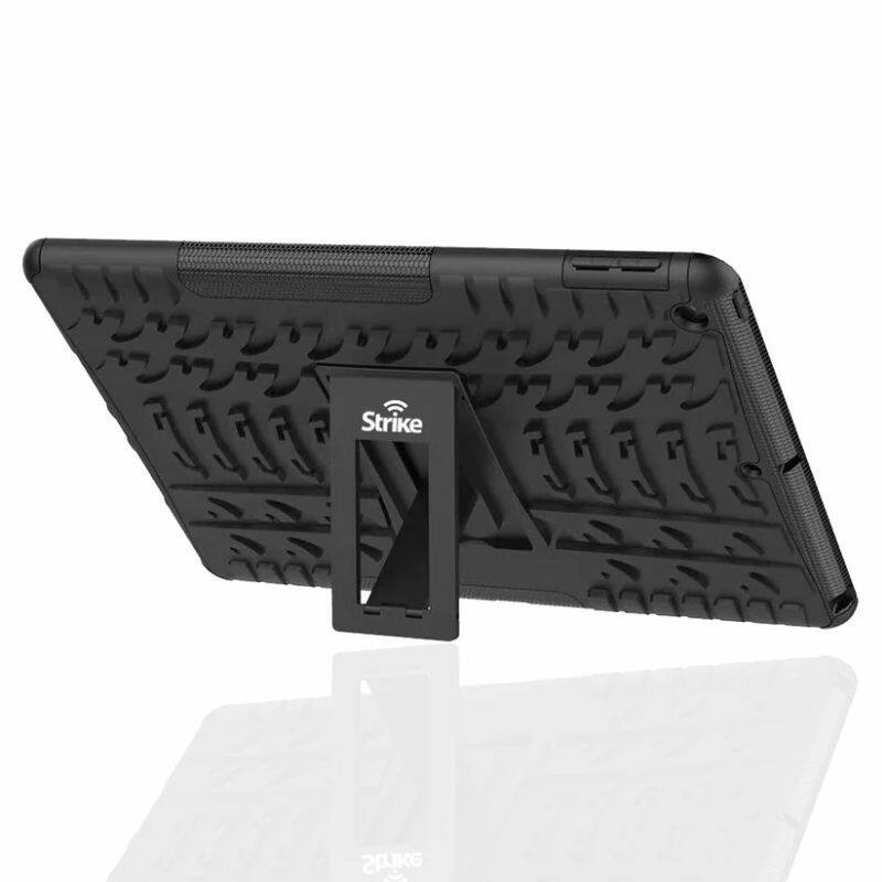 CAS-STK IPad 10.2 RGD Strike Rugged Case for Apple iPad 10.2" (7th Gen, 8th Gen, 9th Gen) (Black)