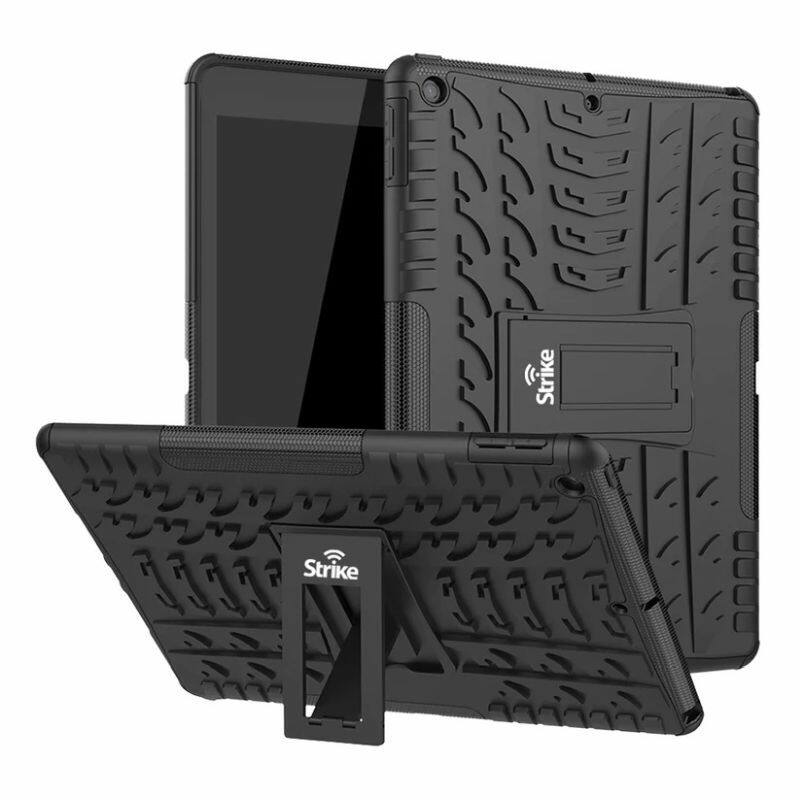 CAS-STK IPad 10.2 RGD Strike Rugged Case for Apple iPad 10.2" (7th Gen, 8th Gen, 9th Gen) (Black)