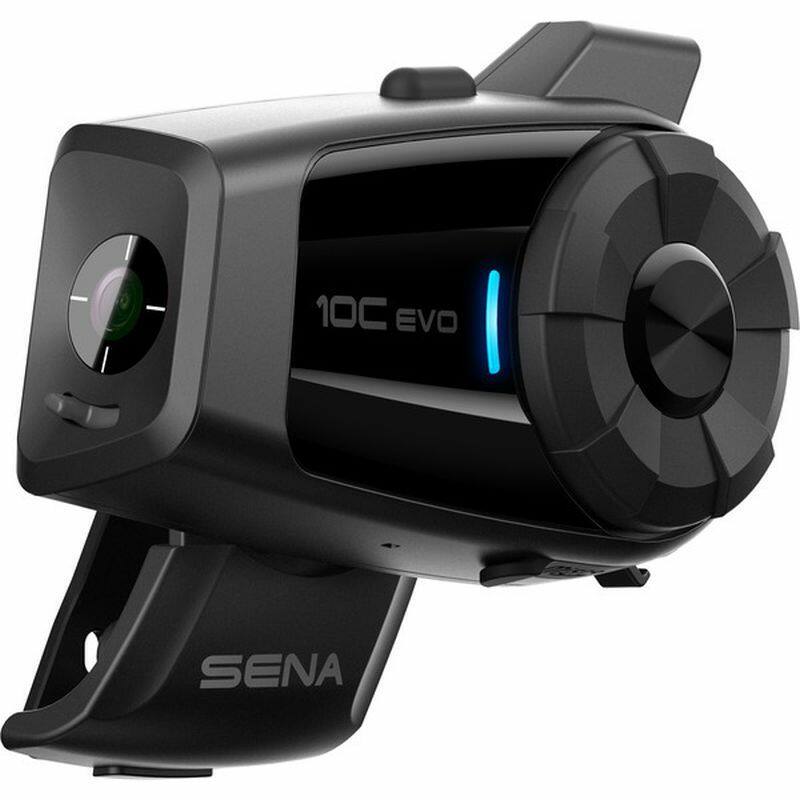 Sena 10C EVO Intercom with Camera and 1.6km Range (single unit)