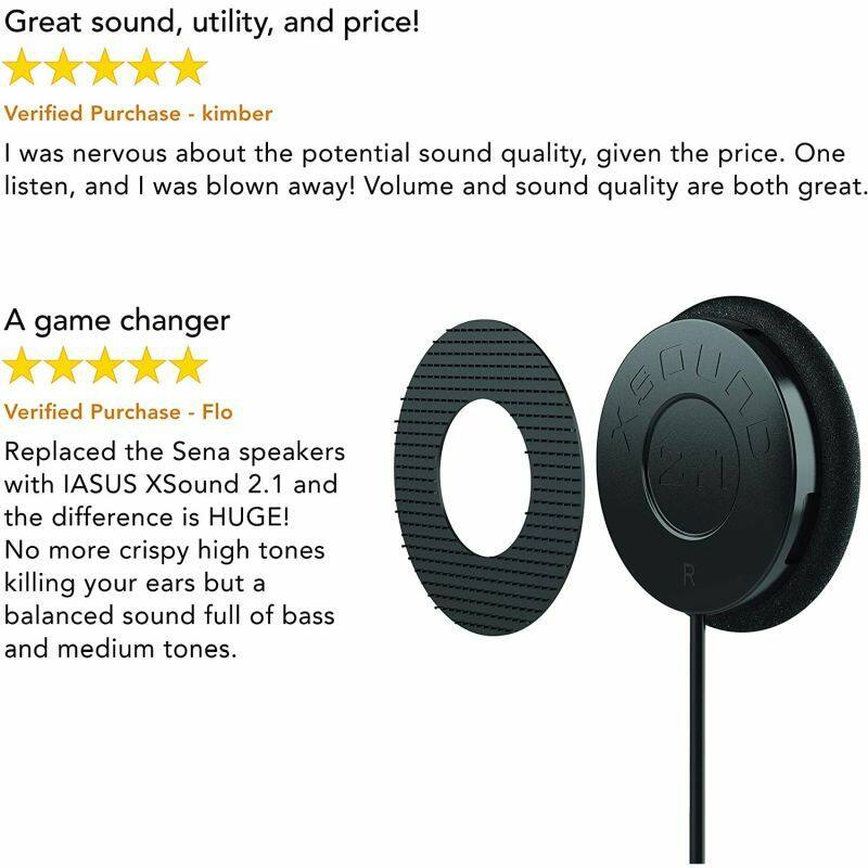 iASUS XSound XS2.1 Helmet Speakers