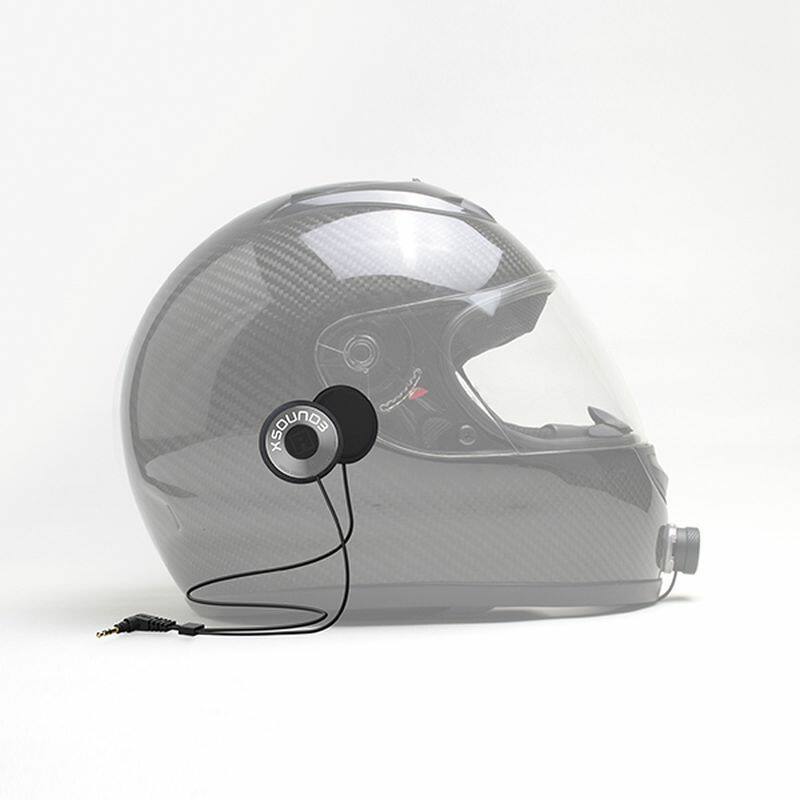 iASUS Concepts XS3 speakers in helmet