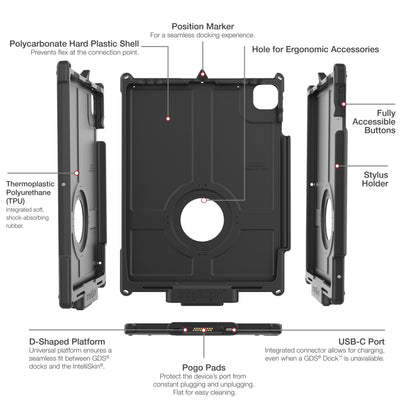 IntelliSkin® Next Gen for iPad Pro 13 (M4), Air 13 (M2 & M3), & Pro 12.9