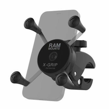 RAM X-Grip Universal SmartPhone Cradle - Low Profile Tough-Claw Handlebar Base