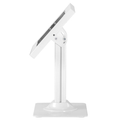 Brateck PAD34-03 VESA 75 countertop tablet kiosk enclosure, matte white