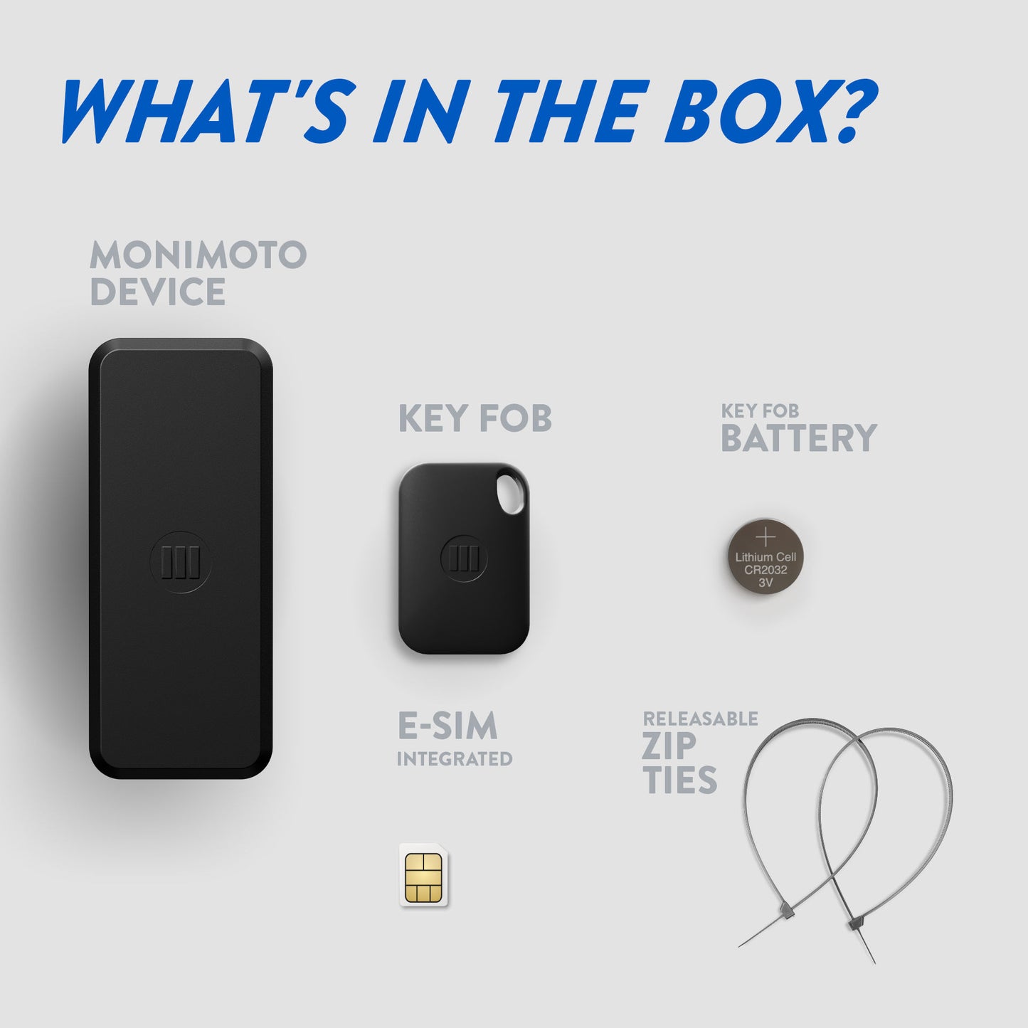 Monimoto 9 Smart Motorcyle GPS Tracker