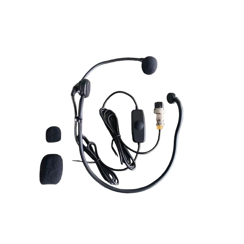 Ready2Talk HS 30M with On / Off Switch - left side microphone cord (ideal for Right hand drive vehicles)