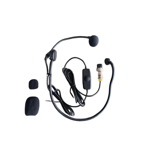 Ready2Talk HS 30M with On / Off Switch - left side microphone cord (ideal for Right hand drive vehicles)