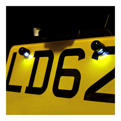 Oxford Halo Bolts LED Number Plate Light (Pair)