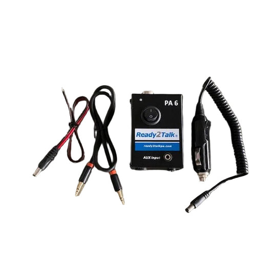 Ready2Talk PA 6 plug and play PA System for vans and minibuses 