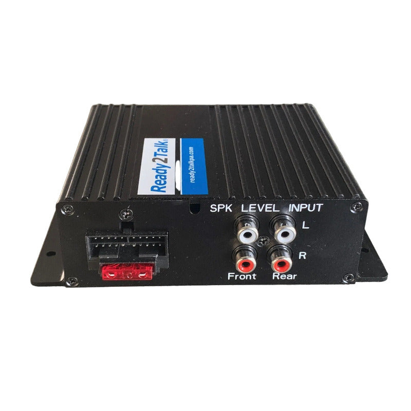 Ready2Talk Amplified PA System - PA62 Simplified - rear showing cable attachments 