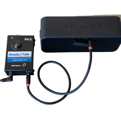 Ready2Talk PA 6 plug in PA system with portable speaker 