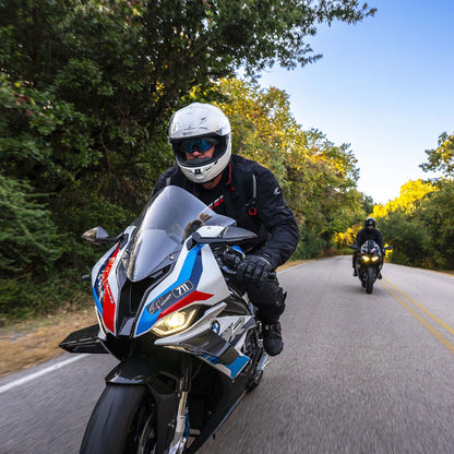 Sena Phantom helmet on the road 