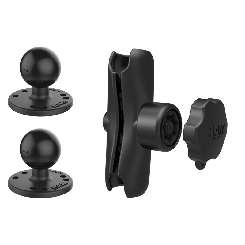 RAM Locking Arm with 2 x Round Bases - C Series