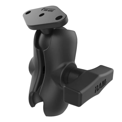 RAM-103-B-238U RAM® Double Socket Arm with Diamond Base – C Size Short