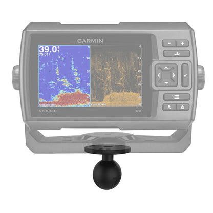 RAM Round Base - C Series - with #8-32 Hardware for Garmin Fishfinders