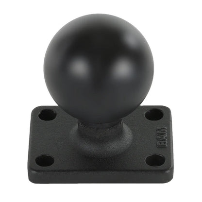 RAM-202U-1525 RAM® Ball Base with 1" x 2" 4-Hole Pattern - C Size