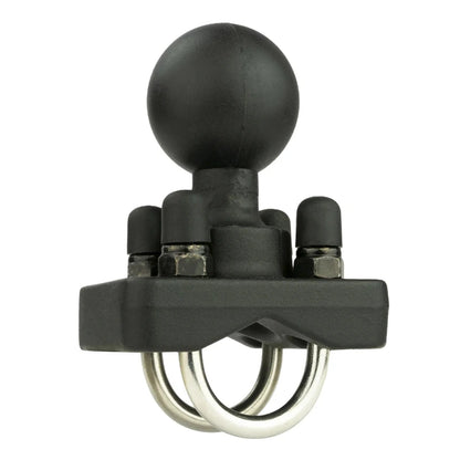 RAM-235-2U RAM® Double U-Bolt Ball Base for .75" - 1" Rails
